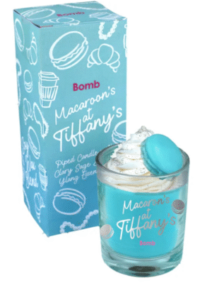 Macaroons at Tiffany's Piped Candle